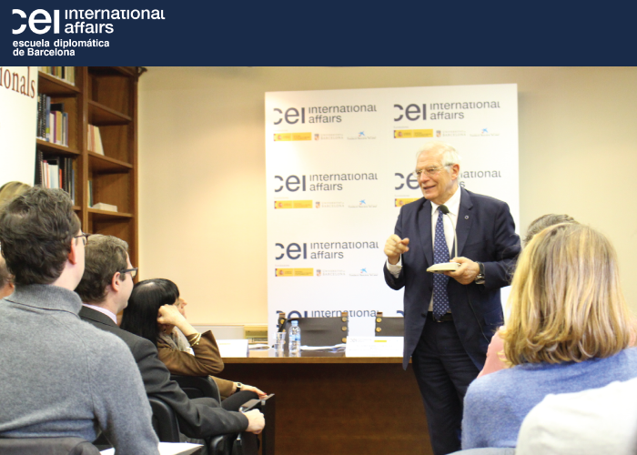 Josep Borrell en el CEI